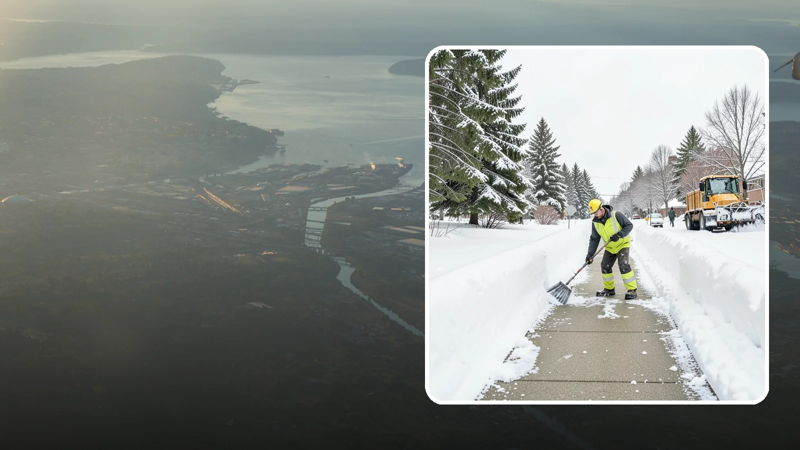 Trail Snow Removal in Fife, Pierce County, WA - Clearing of paved and soft-surface trails on campuses, parks, and HOAs so pedestrians keep a safe route in the snow.