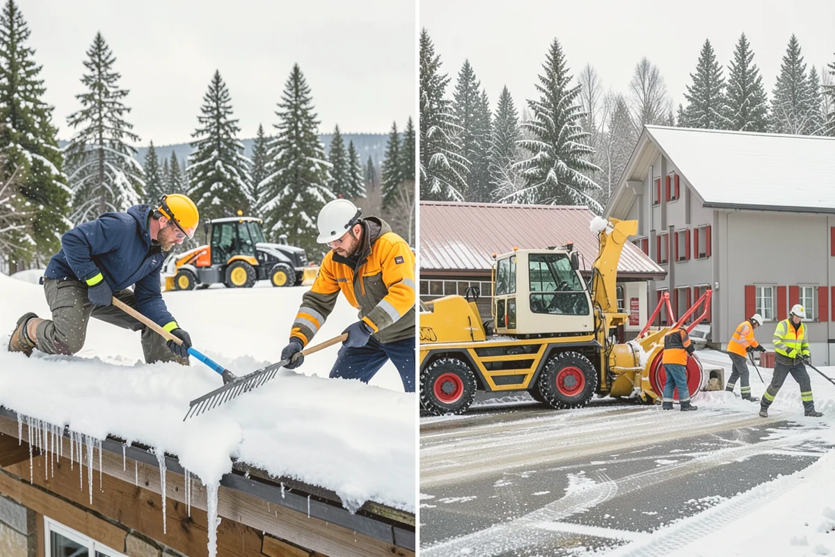 Trail Snow Removal in Fife, Pierce County, WA - Clear the trail with path-width equipment or hand crews