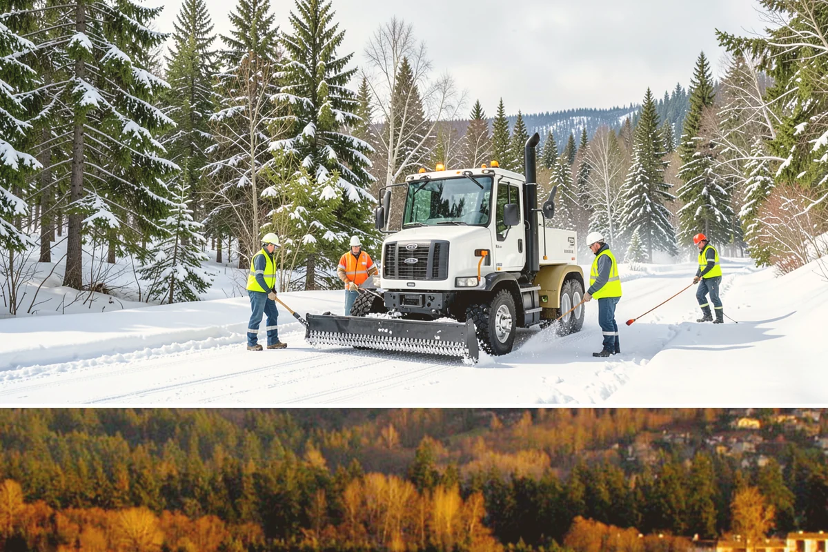 Trail Snow Removal in Kenmore, King County, WA - Schedule trail clearing for the duration of any lowland snow event, most often between December and February.