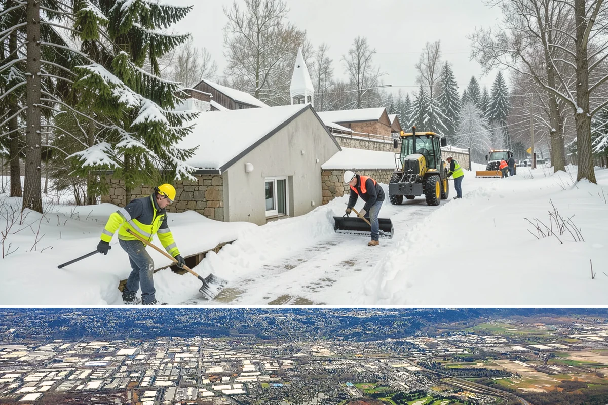 Trail Snow Removal in Kent, King County, WA - Schedule trail clearing for the duration of any lowland snow event, most often between December and February.