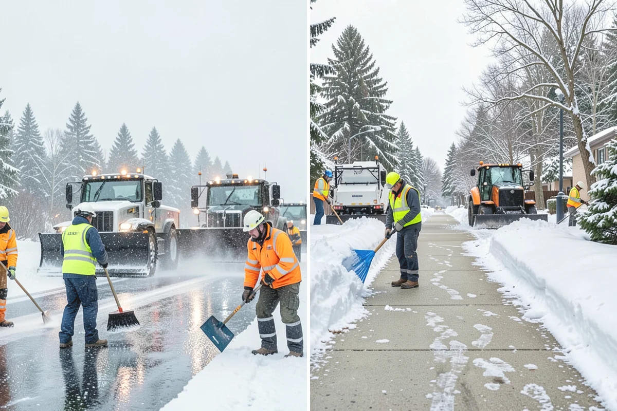 Trail Snow Removal in La Conner, Skagit County, WA - Clear the trail with path-width equipment or hand crews