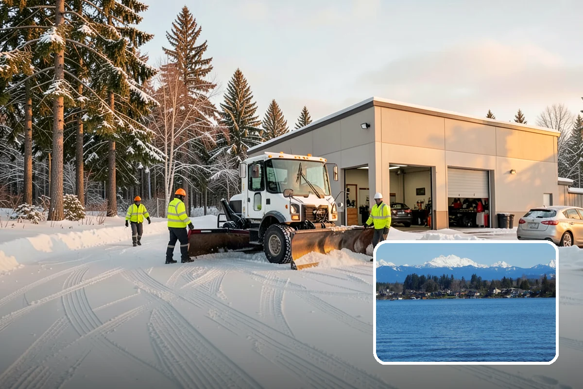Trail Snow Removal in Lake Stevens, Snohomish County, WA - Restores safe pedestrian routes through shaded greenbelts