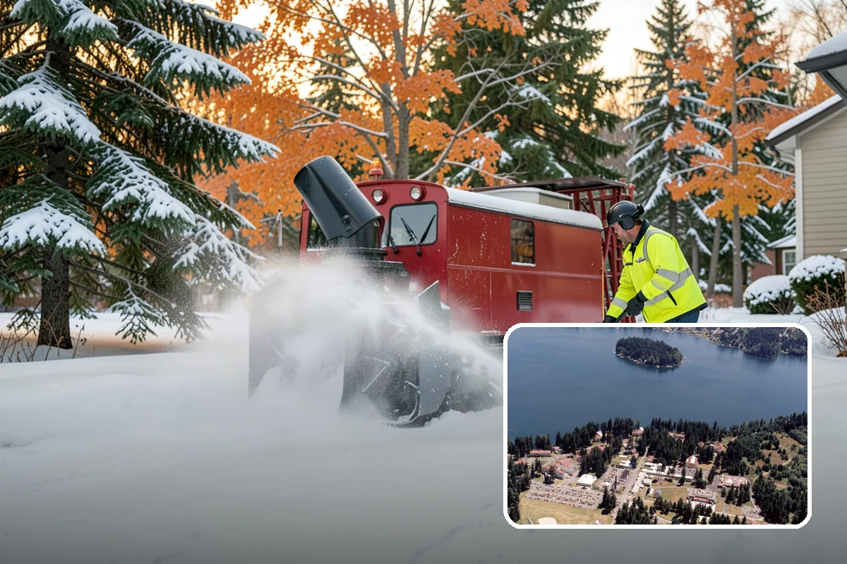 Trail Snow Removal in Lakewood, Pierce County, WA - Restores safe pedestrian routes through shaded greenbelts