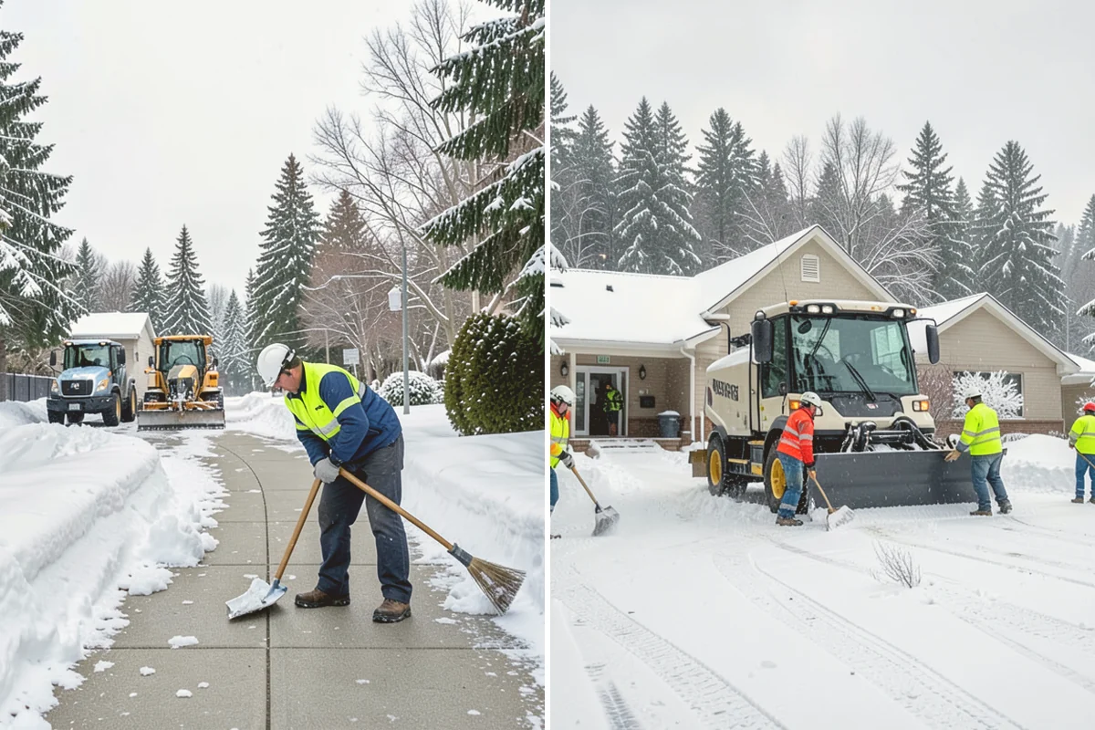 Trail Snow Removal in Langley, Island County, WA - Clear the trail with path-width equipment or hand crews