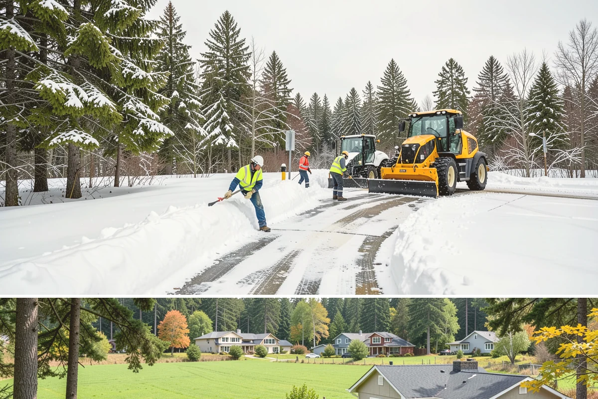 Trail Snow Removal in Lyman, Skagit County, WA - Schedule trail clearing for the duration of any lowland snow event, most often between December and February.