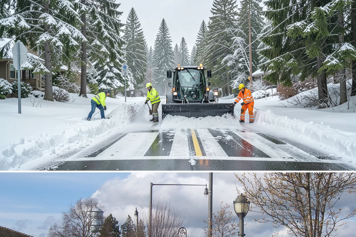 Trail Snow Removal in Marysville, Snohomish County, WA - Schedule trail clearing for the duration of any lowland snow event, most often between December and February.