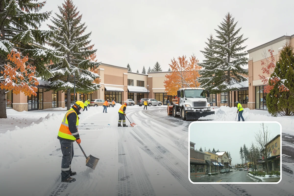Trail Snow Removal in Mill Creek, Snohomish County, WA - Restores safe pedestrian routes through shaded greenbelts