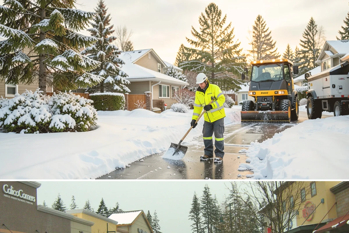 Trail Snow Removal in Mill Creek, Snohomish County, WA - Schedule trail clearing for the duration of any lowland snow event, most often between December and February.