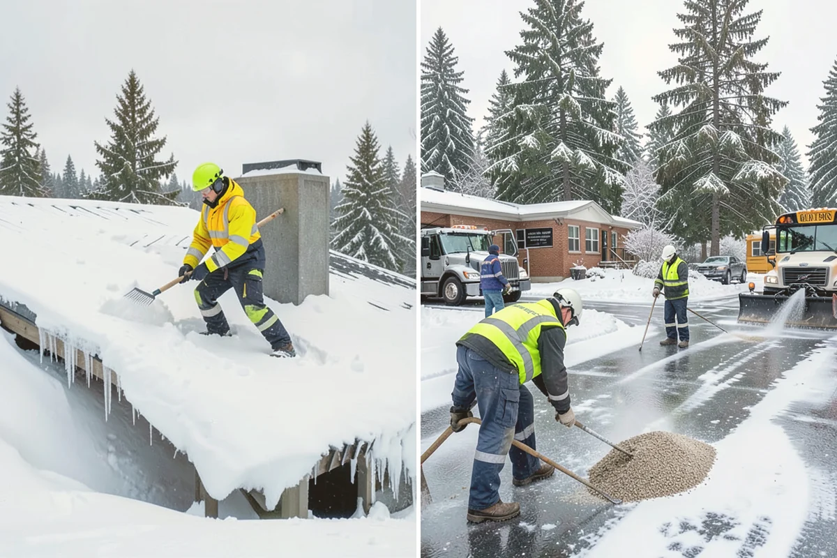 Trail Snow Removal in Milton, King County, WA - Clear the trail with path-width equipment or hand crews