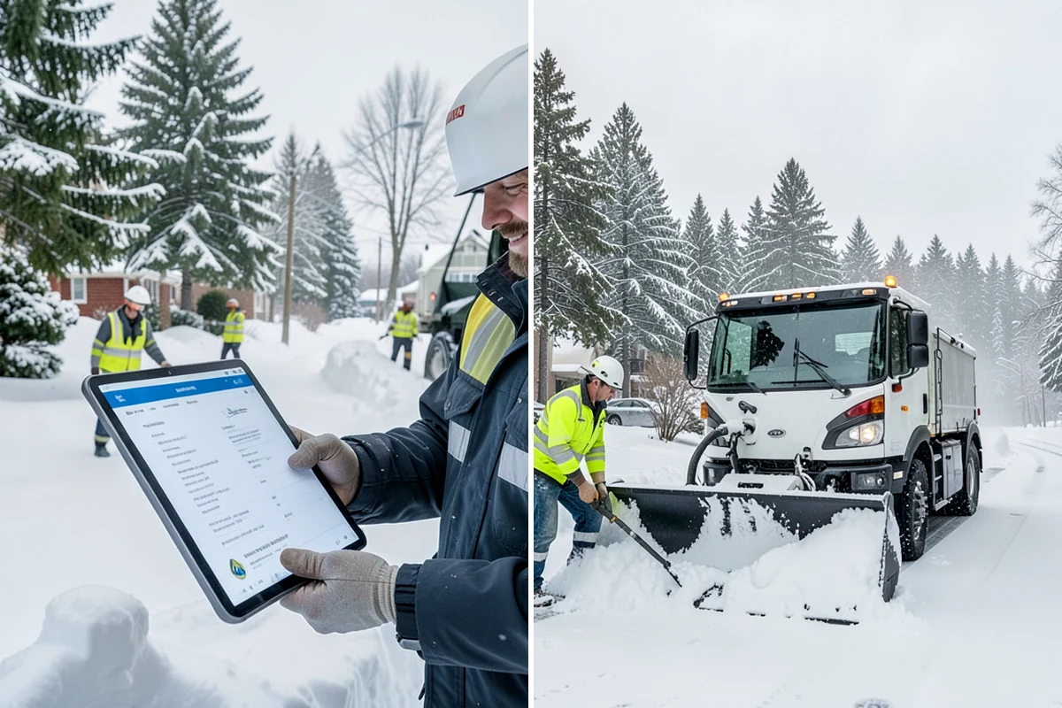 Trail Snow Removal in Normandy Park, King County, WA - Clear the trail with path-width equipment or hand crews
