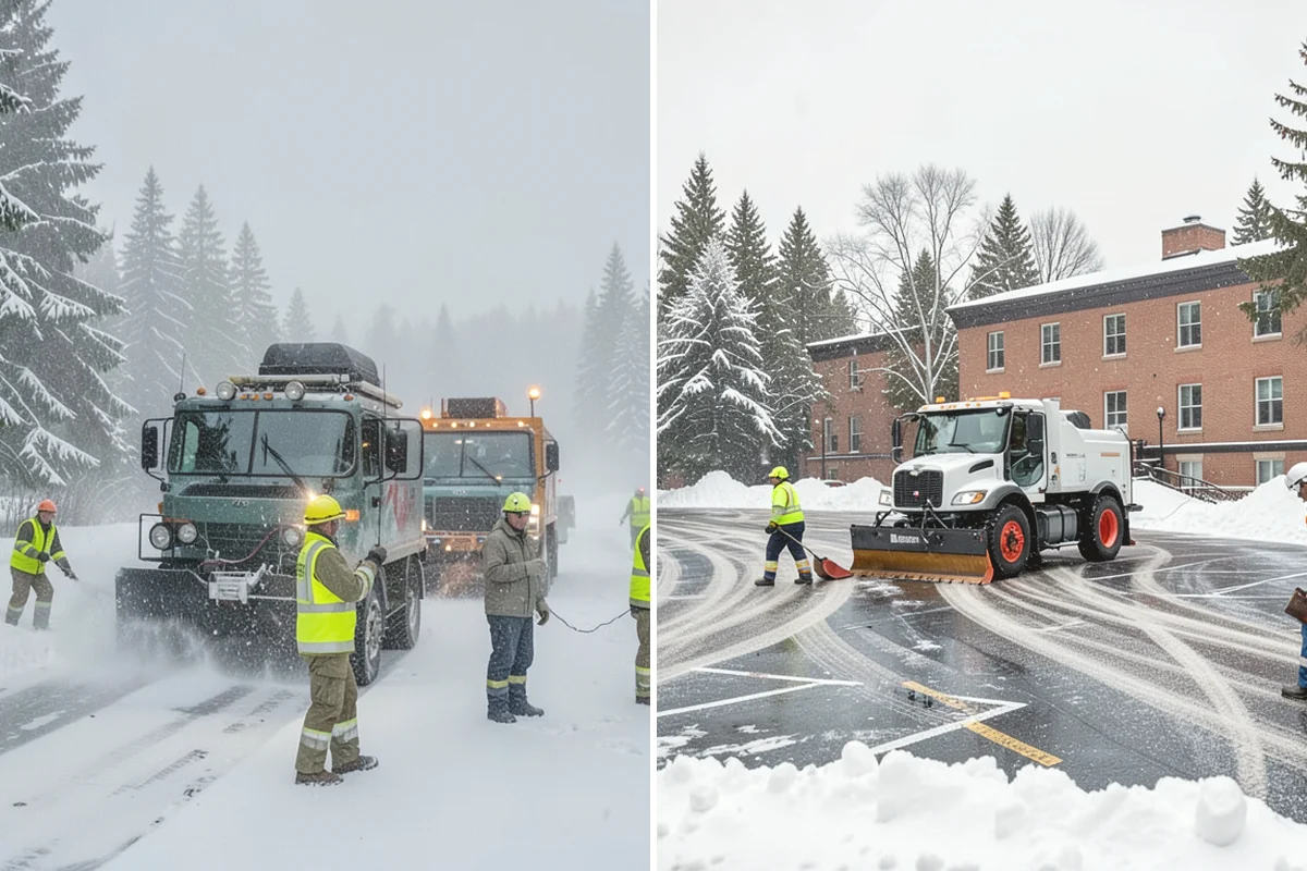 Trail Snow Removal in North Bend, King County, WA - Clear the trail with path-width equipment or hand crews