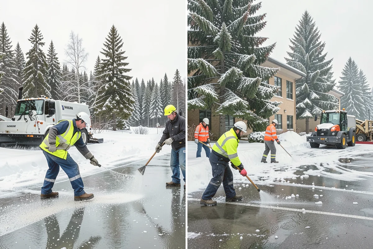 Trail Snow Removal in Orting, Pierce County, WA - Clear the trail with path-width equipment or hand crews