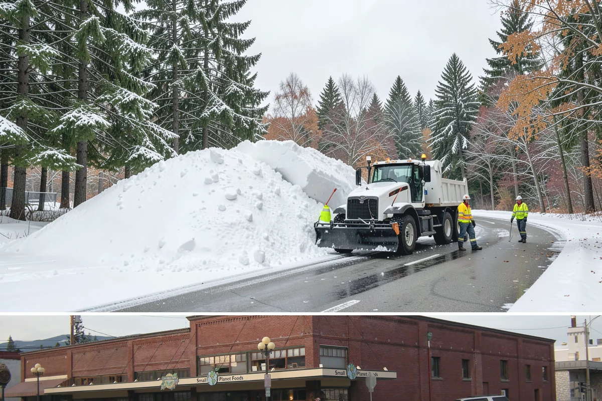 Trail Snow Removal in Sedro-Woolley, Skagit County, WA - Schedule trail clearing for the duration of any lowland snow event, most often between December and February.