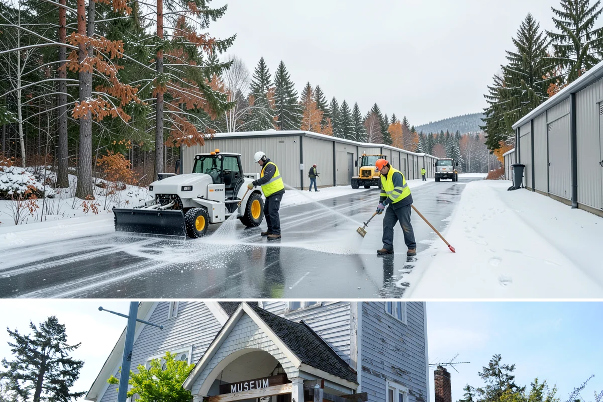Trail Snow Removal in Steilacoom, Pierce County, WA - Schedule trail clearing for the duration of any lowland snow event, most often between December and February.