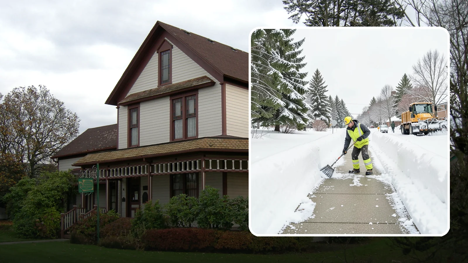 Trail Snow Removal in Sumner, Pierce County, WA - Clearing of paved and soft-surface trails on campuses, parks, and HOAs so pedestrians keep a safe route in the snow.