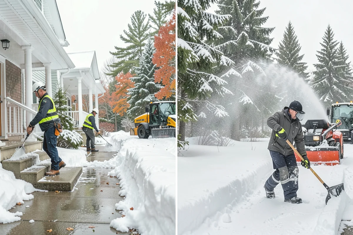 Trail Snow Removal in Tukwila, King County, WA - Clear the trail with path-width equipment or hand crews