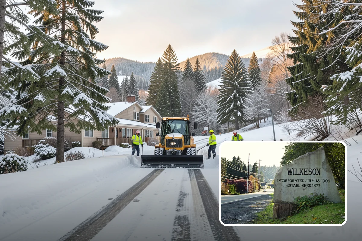 Trail Snow Removal in Wilkeson, Pierce County, WA - Restores safe pedestrian routes through shaded greenbelts