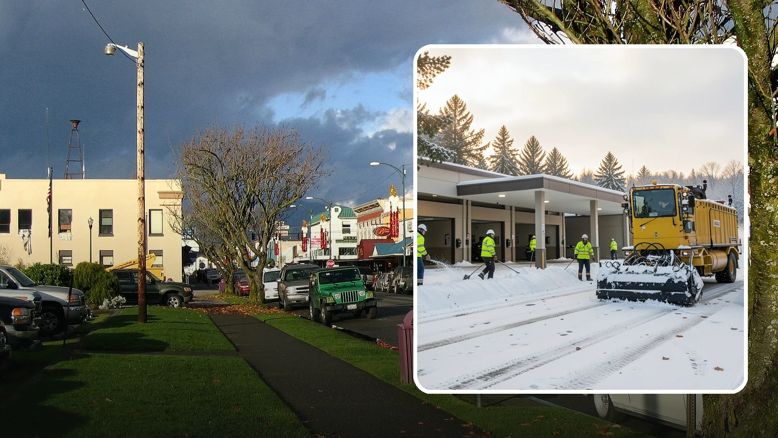 Transit Center Snow Removal in Arlington, Snohomish County, WA - Keep buses loading and riders safe by clearing transit bays, boarding platforms, and passenger walkways before the morning...