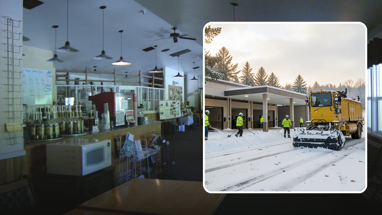 Transit Center Snow Removal in Black Diamond, King County, WA - Keep buses loading and riders safe by clearing transit bays, boarding platforms, and passenger walkways before the morning...