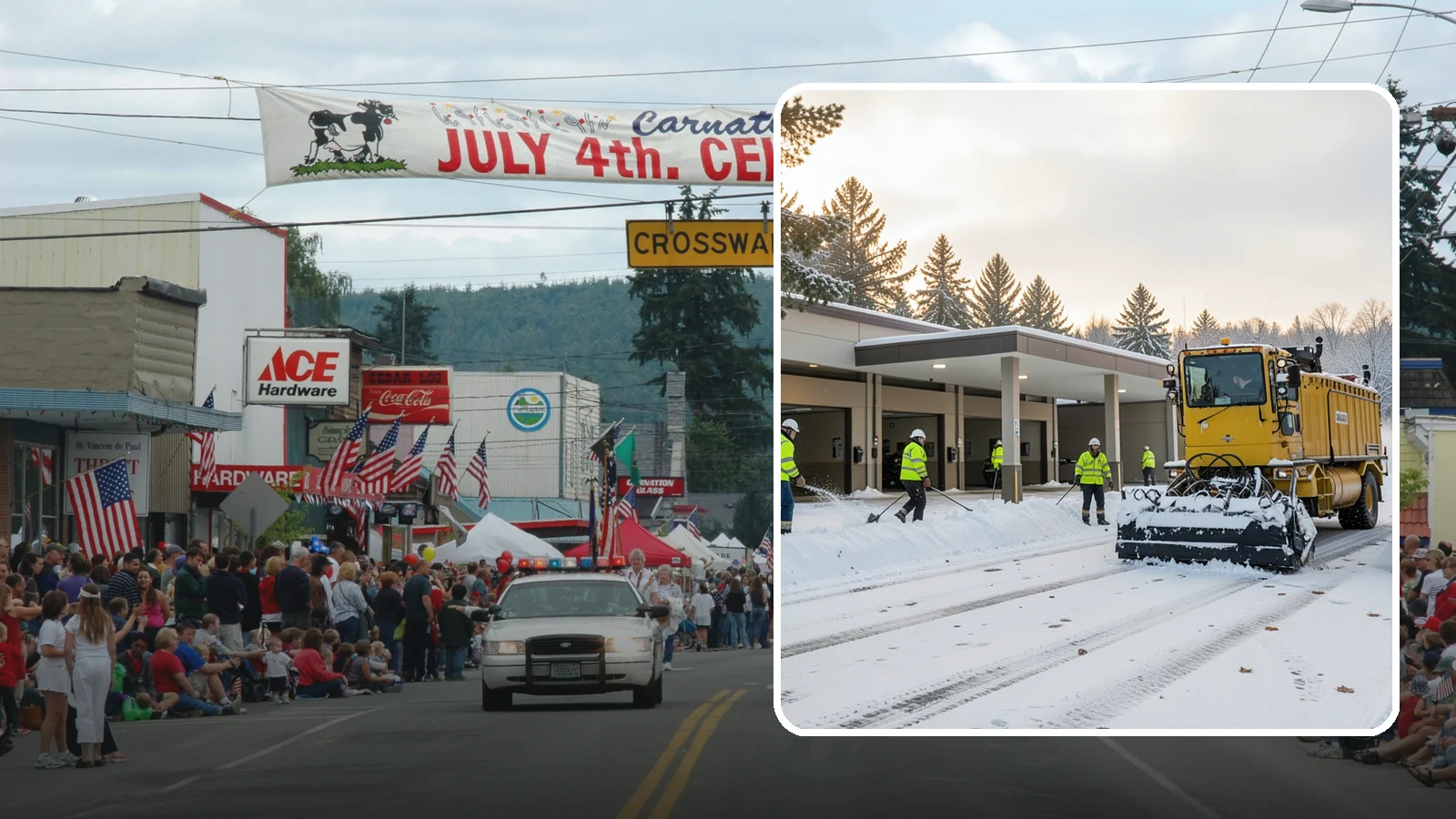 Transit Center Snow Removal in Carnation, King County, WA - Keep buses loading and riders safe by clearing transit bays, boarding platforms, and passenger walkways before the morning...