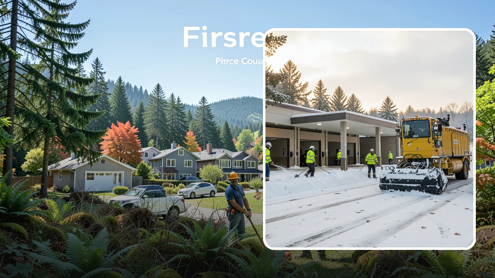 Transit Center Snow Removal in Fircrest, Pierce County, WA - Keep buses loading and riders safe by clearing transit bays, boarding platforms, and passenger walkways before the morning...