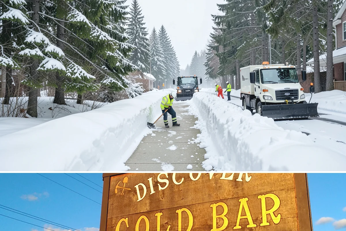 Transit Center Snow Removal in Gold Bar, Snohomish County, WA - Transit demand peaks December through February around morning-rush freeze conditions.