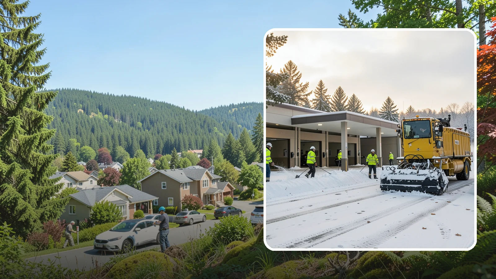 Transit Center Snow Removal in Index, Snohomish County, WA - Keep buses loading and riders safe by clearing transit bays, boarding platforms, and passenger walkways before the morning...
