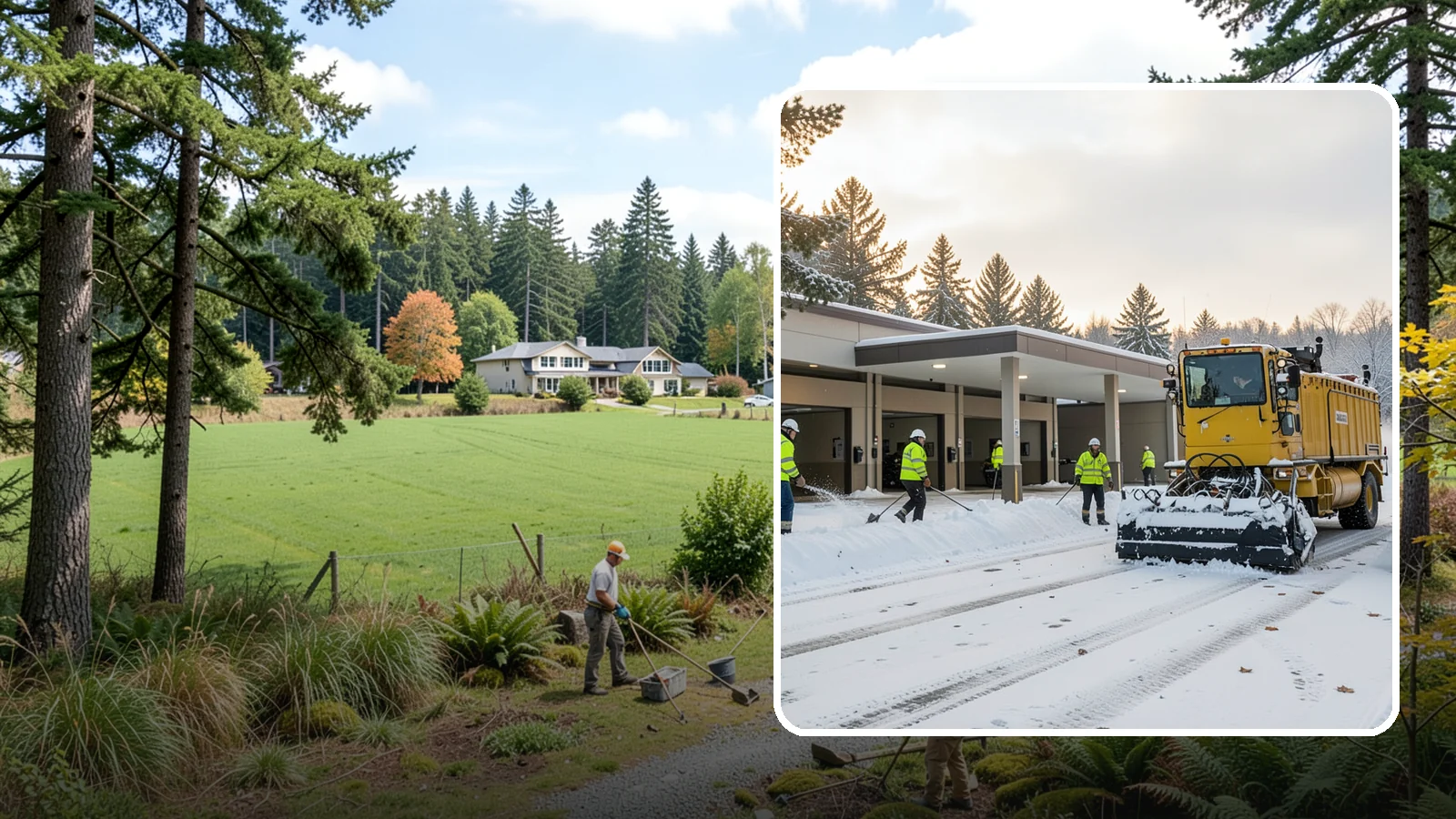 Transit Center Snow Removal in Lyman, Skagit County, WA - Keep buses loading and riders safe by clearing transit bays, boarding platforms, and passenger walkways before the morning...
