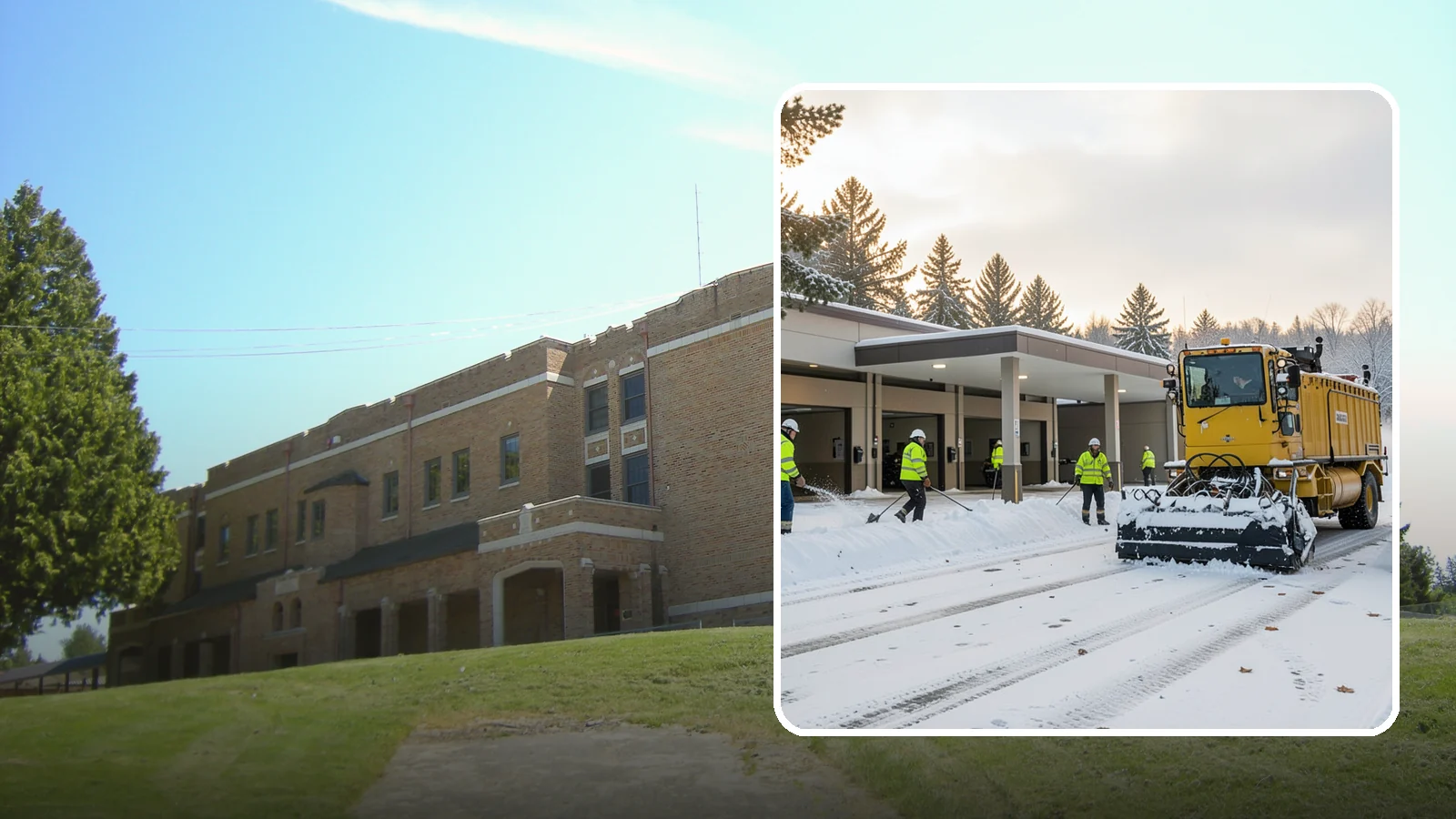 Transit Center Snow Removal in Maple Valley, King County, WA - Keep buses loading and riders safe by clearing transit bays, boarding platforms, and passenger walkways before the morning...