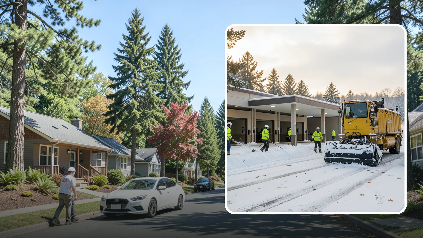 Transit Center Snow Removal in Orting, Pierce County, WA - Keep buses loading and riders safe by clearing transit bays, boarding platforms, and passenger walkways before the morning...