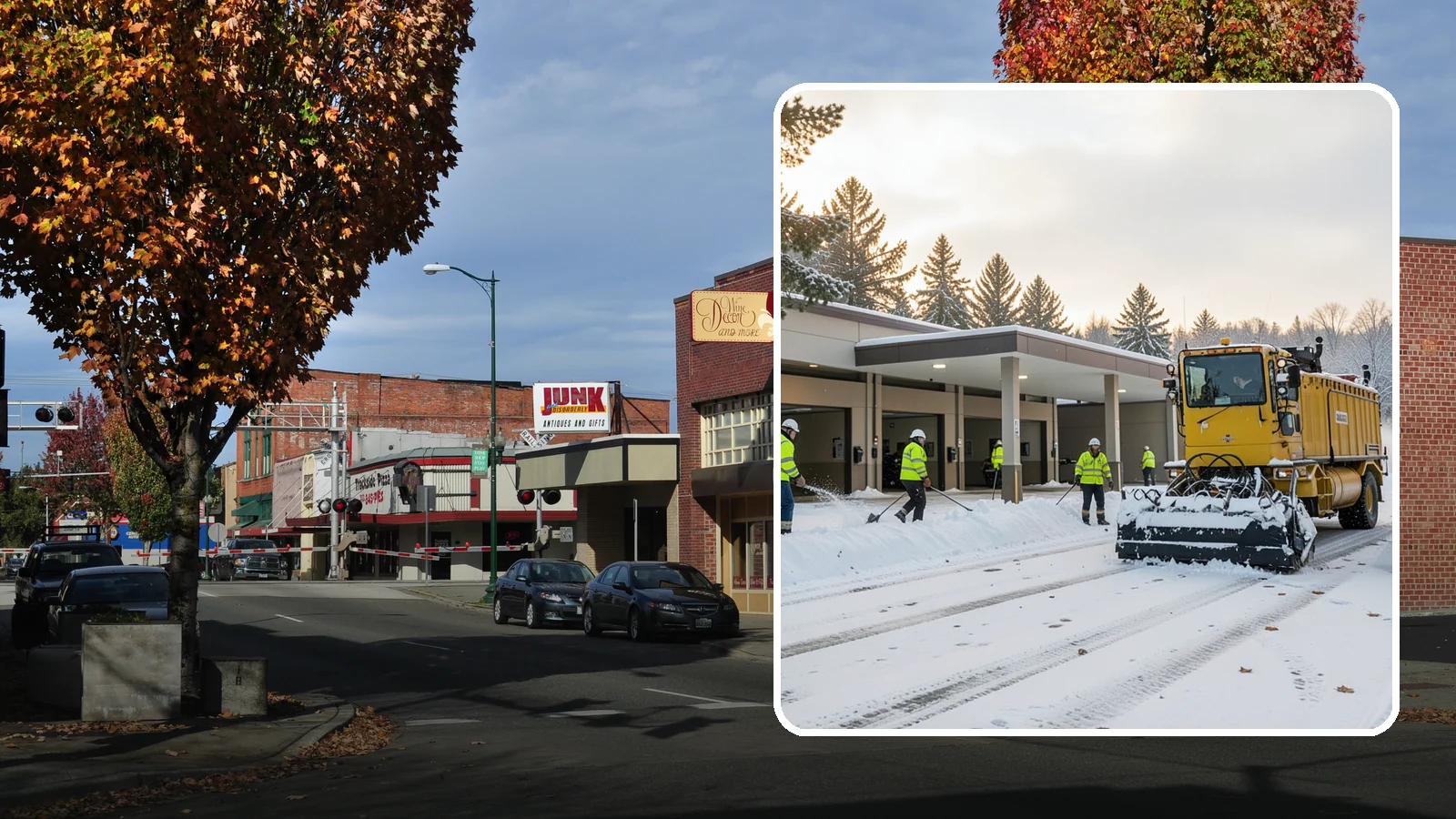 Transit Center Snow Removal in Puyallup, Pierce County, WA - Keep buses loading and riders safe by clearing transit bays, boarding platforms, and passenger walkways before the morning...