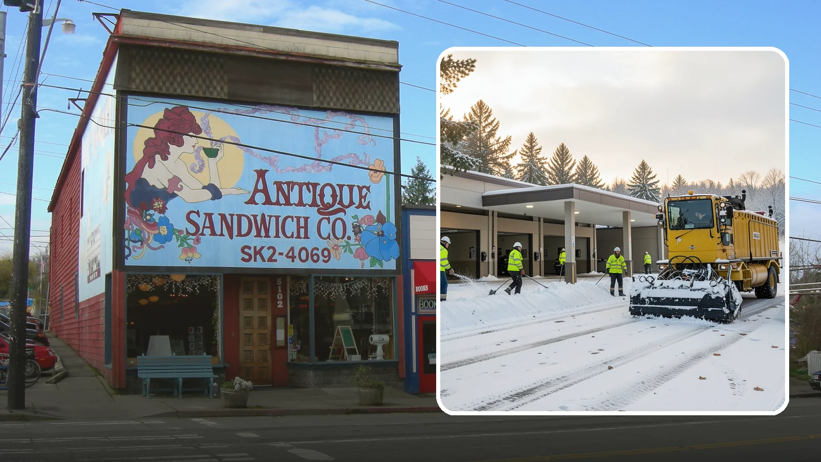 Transit Center Snow Removal in Ruston, Pierce County, WA - Keep buses loading and riders safe by clearing transit bays, boarding platforms, and passenger walkways before the morning...