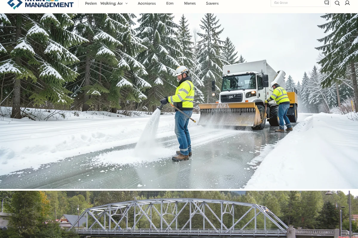 Transit Center Snow Removal in Skykomish, King County, WA - Transit demand peaks December through February around morning-rush freeze conditions.