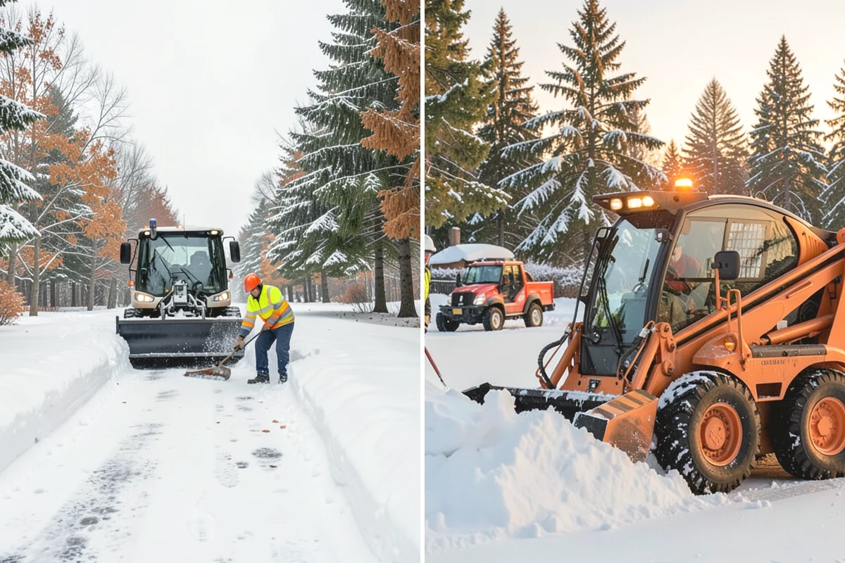 Transit Center Snow Removal in Tukwila, King County, WA - Map bus bays, boarding islands, and rider walkways