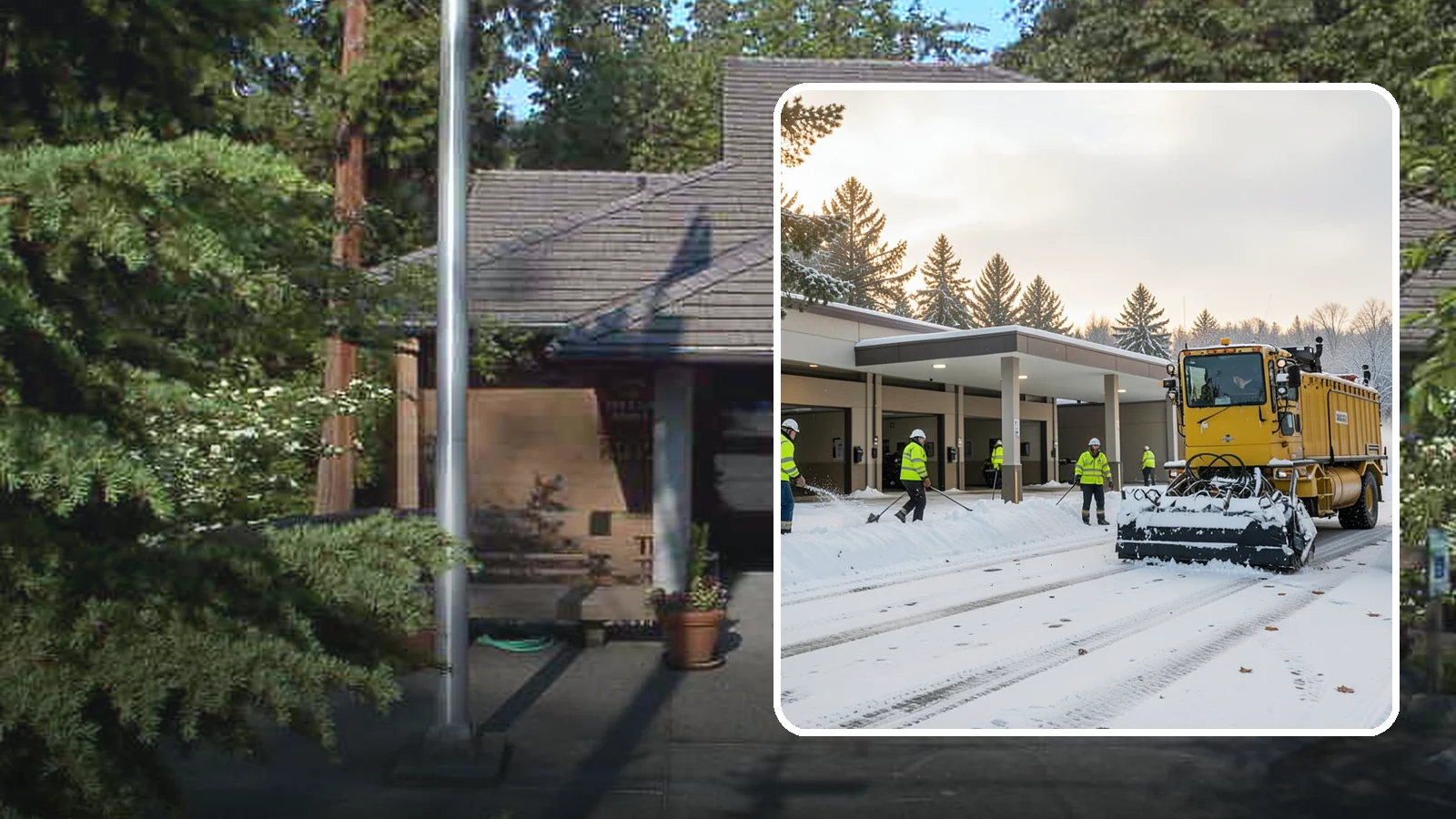 Transit Center Snow Removal in Yarrow Point, King County, WA - Keep buses loading and riders safe by clearing transit bays, boarding platforms, and passenger walkways before the morning...