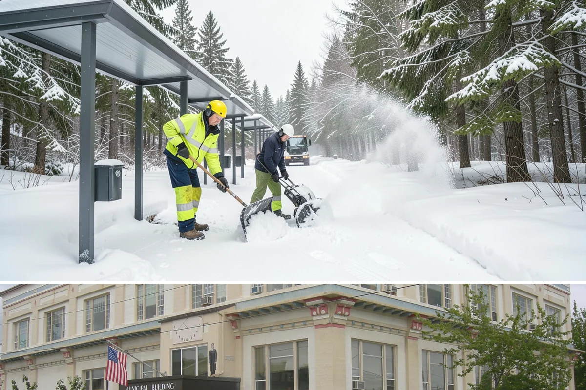 Trigger-Depth Snow Removal in Anacortes, Skagit County, WA - Active all winter, mobilizing whenever accumulation reaches your set depth during any storm.