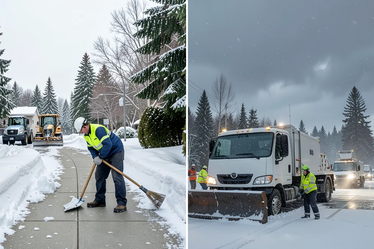Trigger-Depth Snow Removal in Arlington, Snohomish County, WA - Set trigger depths for each property zone