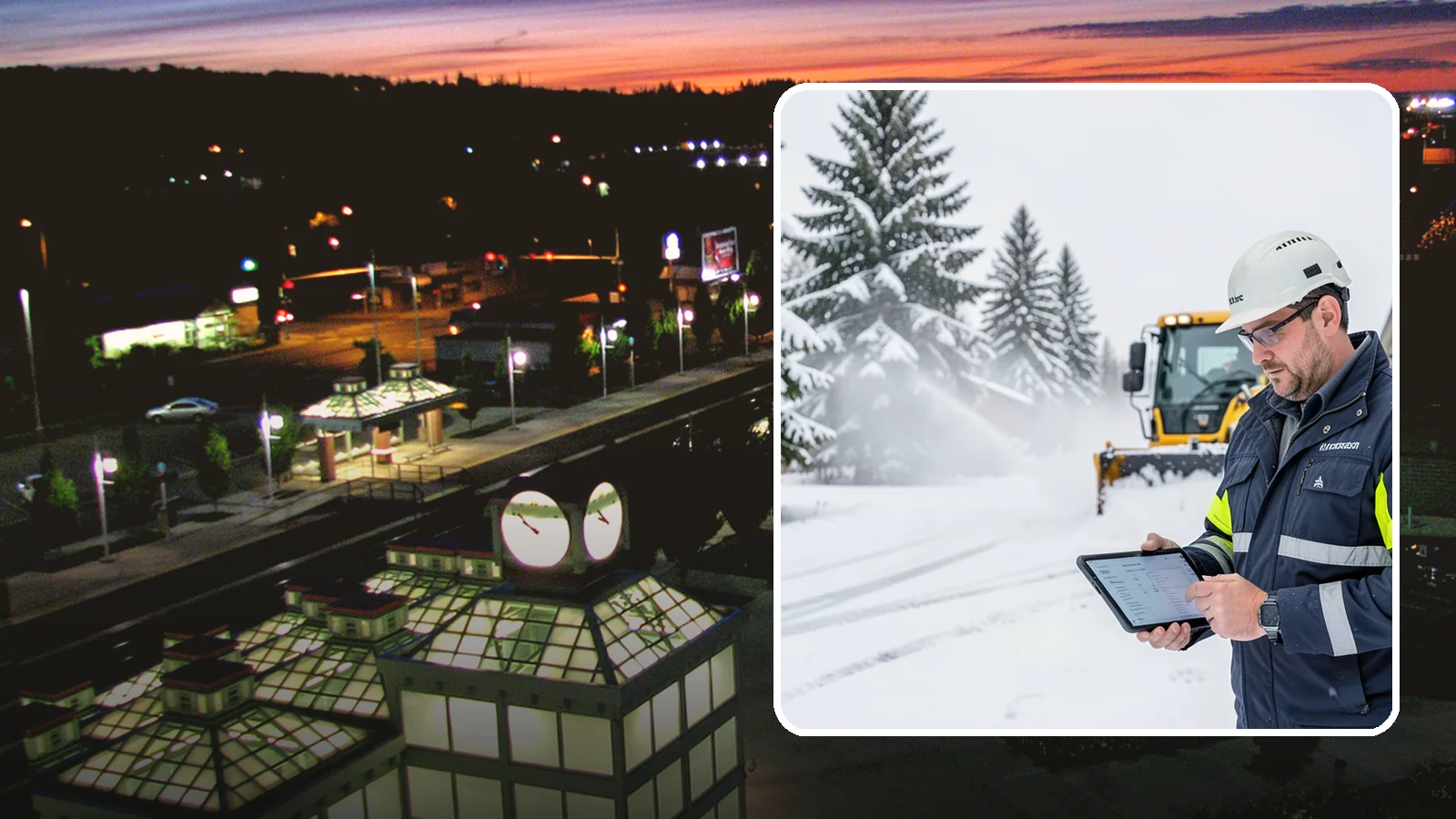 Trigger-Depth Snow Removal in Auburn, King County, WA - We dispatch automatically once snow reaches your chosen trigger depth so clearing starts at a consistent Western Washington...