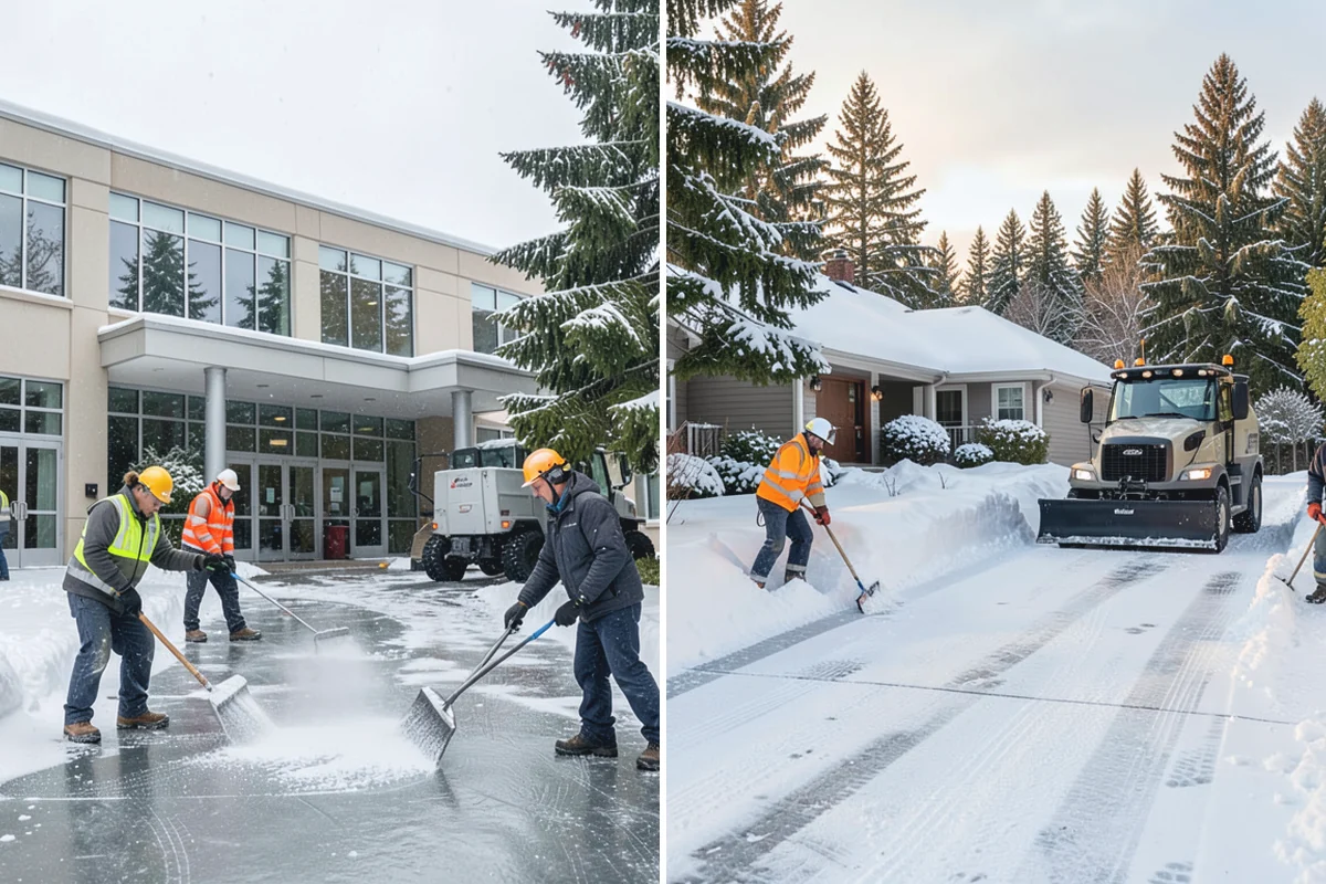 Trigger-Depth Snow Removal in Auburn, King County, WA - Set trigger depths for each property zone