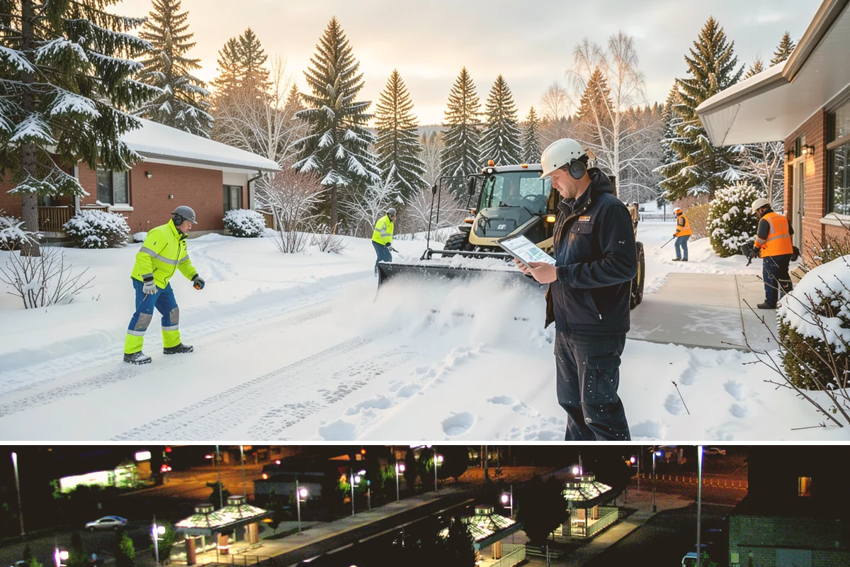 Trigger-Depth Snow Removal in Auburn, King County, WA - Active all winter, mobilizing whenever accumulation reaches your set depth during any storm.