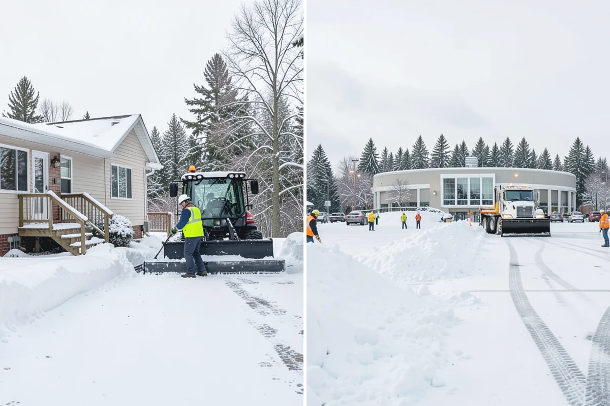 Trigger-Depth Snow Removal in Beaux Arts Village, King County, WA - Set trigger depths for each property zone