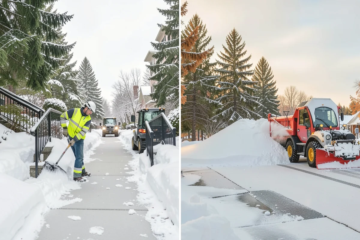 Trigger-Depth Snow Removal in Black Diamond, King County, WA - Set trigger depths for each property zone