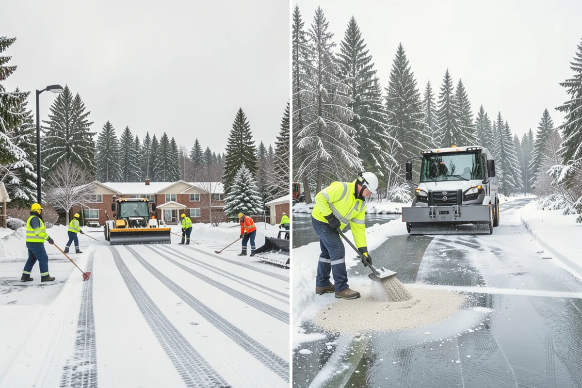 Trigger-Depth Snow Removal in Brier, Snohomish County, WA - Set trigger depths for each property zone