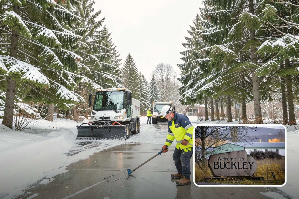 Trigger-Depth Snow Removal in Buckley, Pierce County, WA - Starts service at a precise, agreed depth
