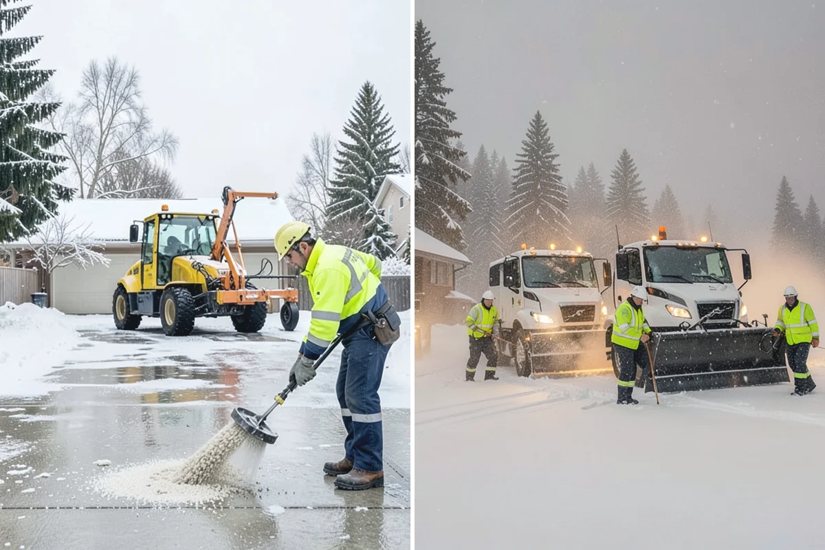 Trigger-Depth Snow Removal in Buckley, Pierce County, WA - Set trigger depths for each property zone