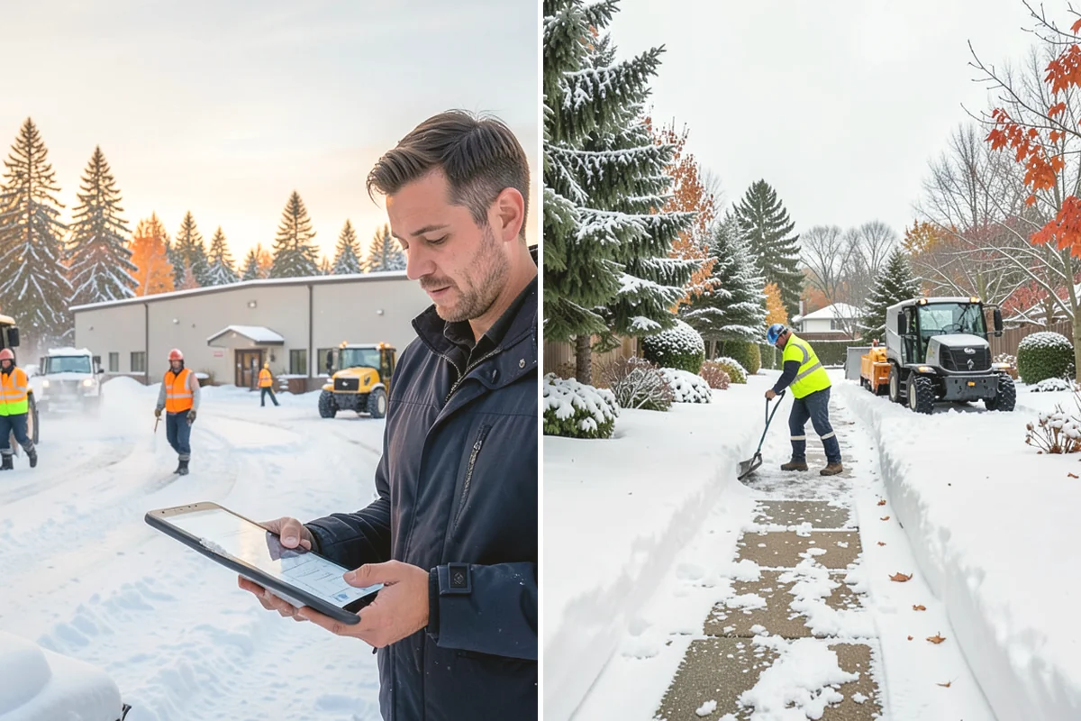 Trigger-Depth Snow Removal in Burien, King County, WA - Set trigger depths for each property zone