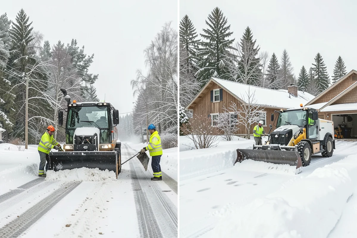 Trigger-Depth Snow Removal in Burlington, Skagit County, WA - Set trigger depths for each property zone