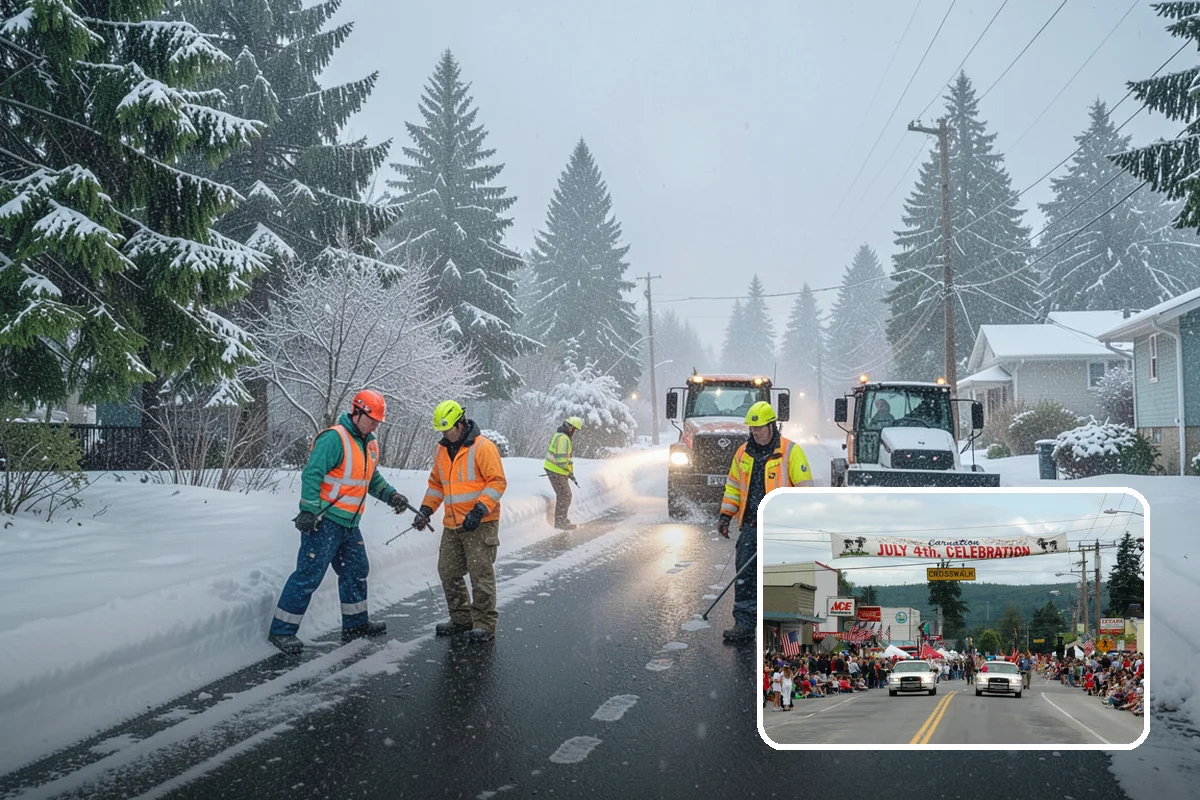 Trigger-Depth Snow Removal in Carnation, King County, WA - Starts service at a precise, agreed depth