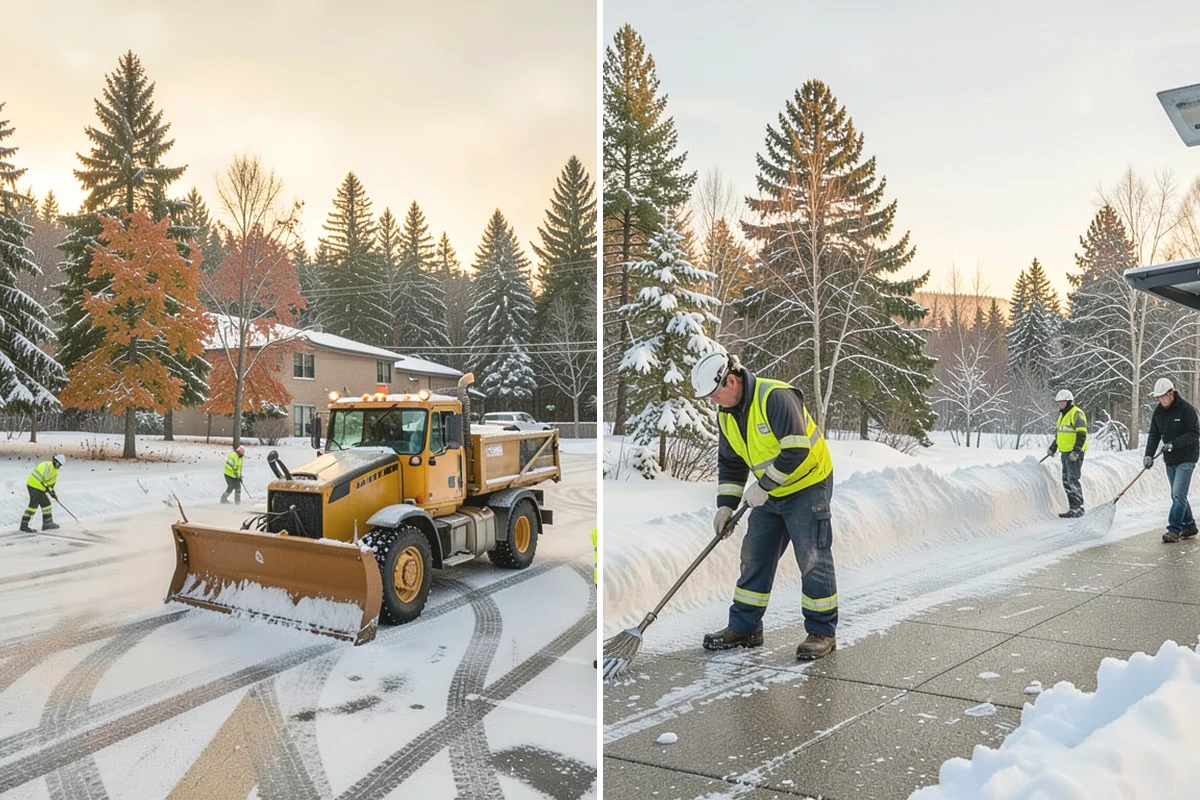 Trigger-Depth Snow Removal in Carnation, King County, WA - Set trigger depths for each property zone