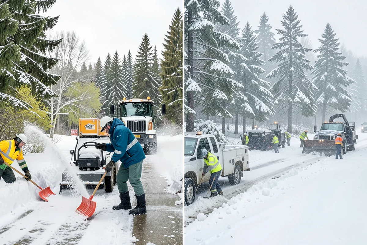 Trigger-Depth Snow Removal in Clyde Hill, King County, WA - Set trigger depths for each property zone